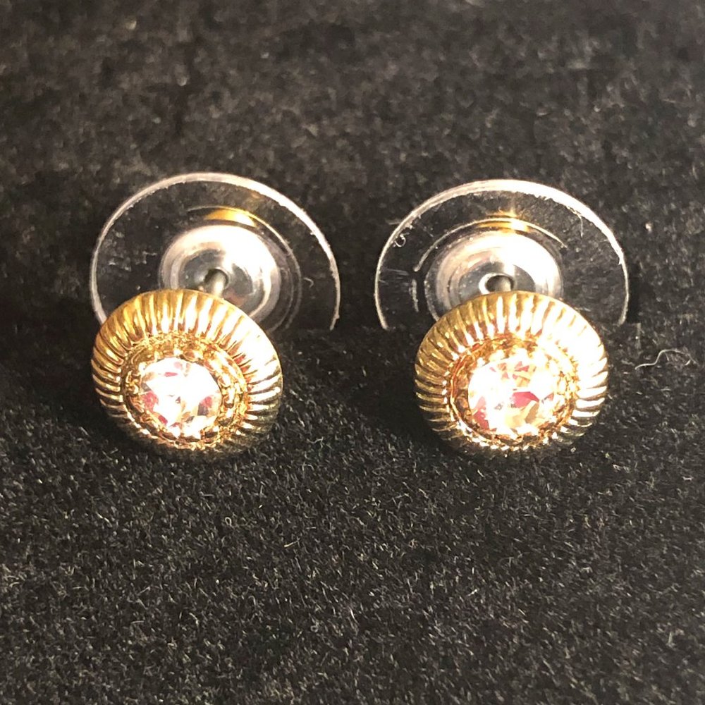 Diamond Look Post Earrings